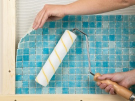 Белый клей для мозайки 